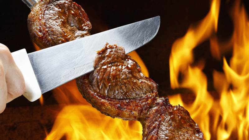 Picanha, traditional Brazilian barbecue.
© lcrribeiro33@gmail / Fotolia
